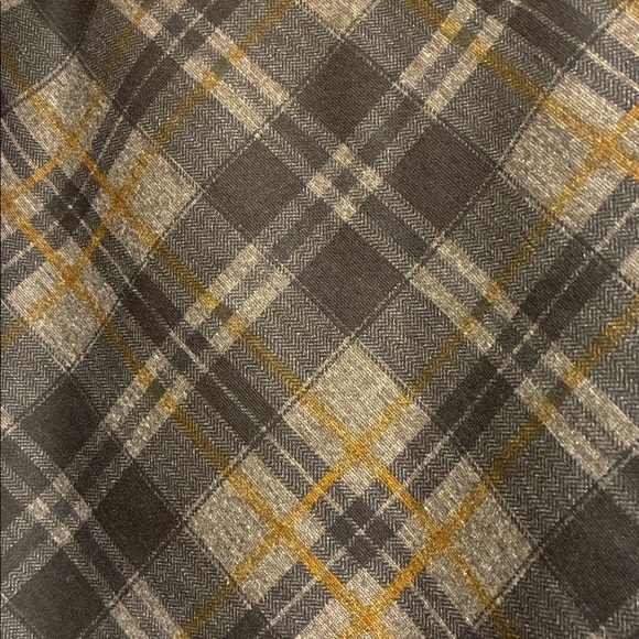 CAbi Gray Plaid Mini Skirt - Picture 3 of 11